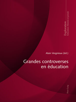 cover image of Grandes controverses en éducation